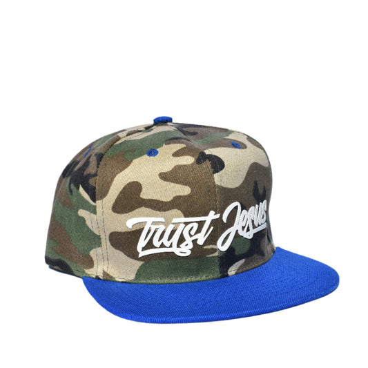 CAMO/ROYAL HAT