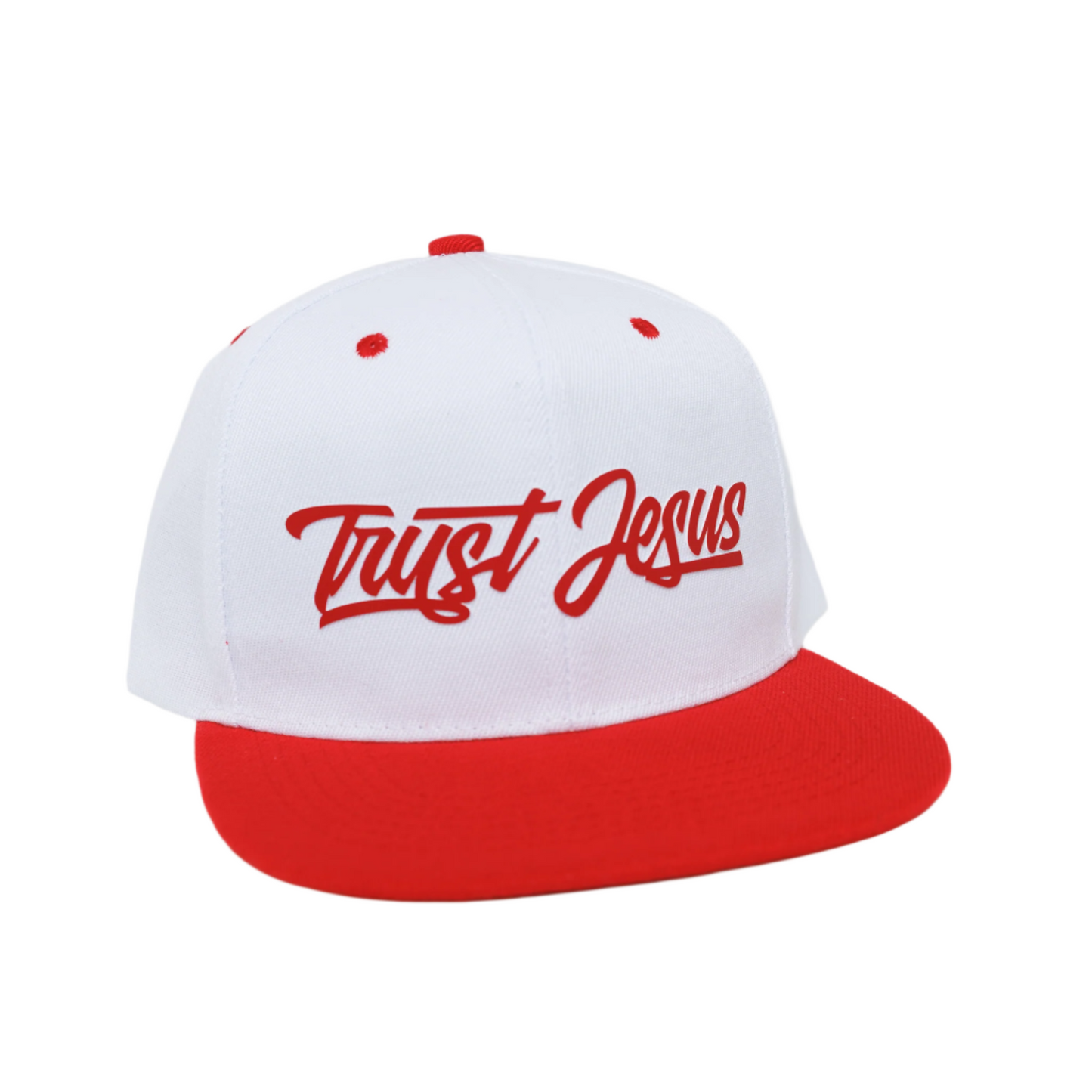TRUST JESUS WHITE T-SHIRT
